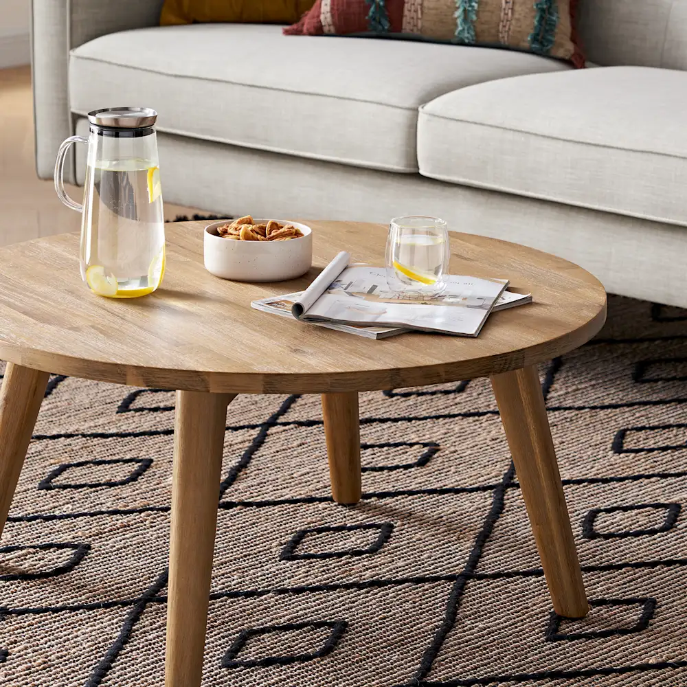 Seb Side Table Seb Round Coffee Table - Castlery