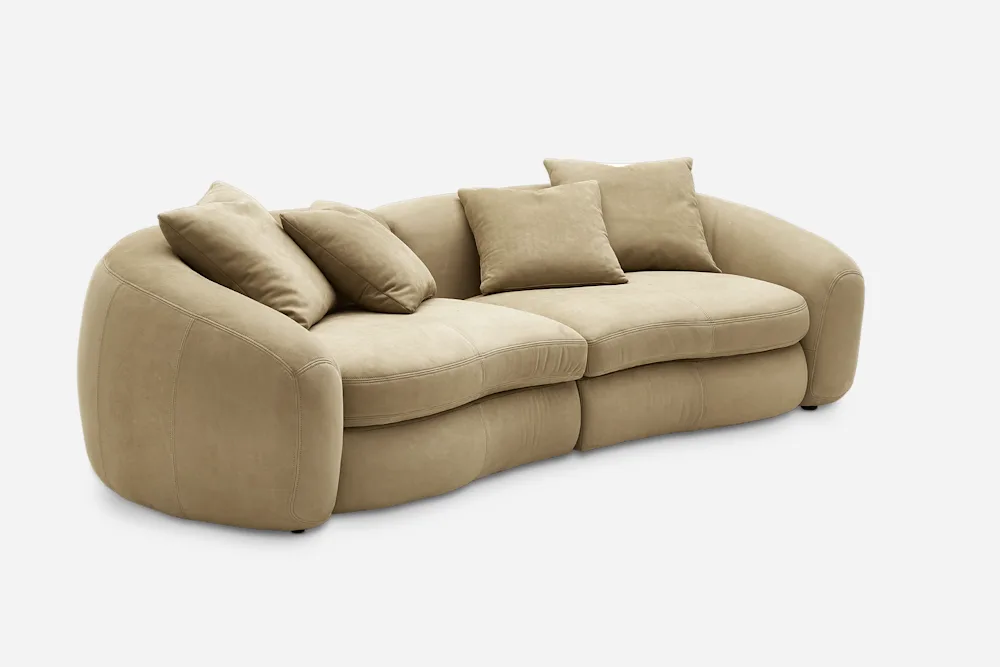 Fable Leather Sofa 