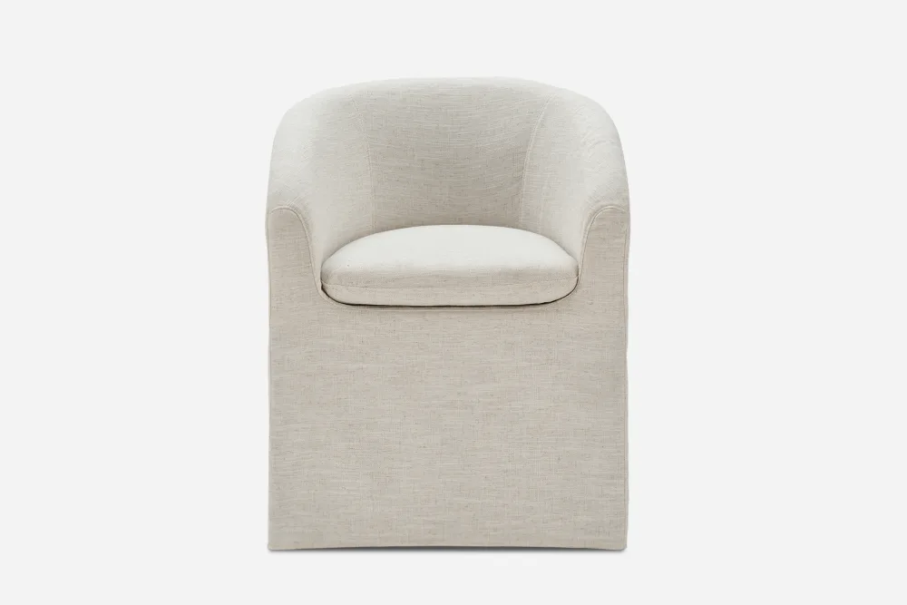 Callie Slipcover Dining Arm Chair 