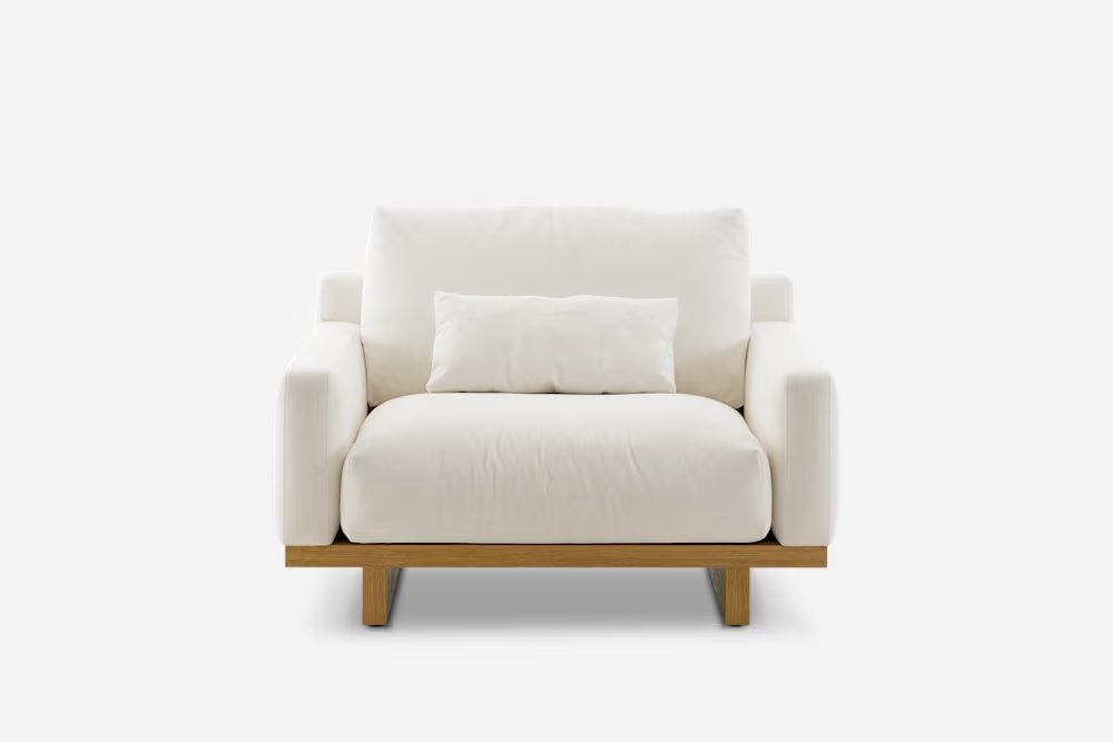Mori Performance Fabric Armchair 