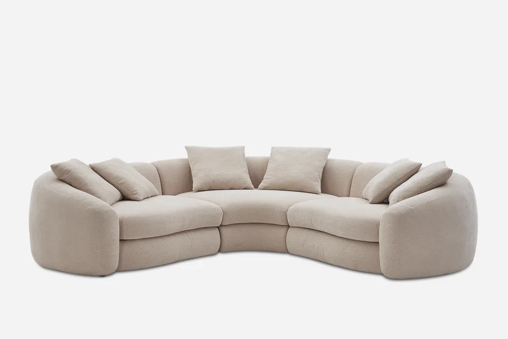 Fable Performance Fabric Sectional Sofa 